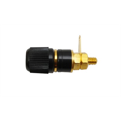 375-631-10 - CIRCUIT-TEST Binding Post Plastic, Gold - Black, Pkg - RP ...