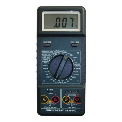 Circuit-Test-DLM-260- digital multimeter, dmm, circuittest, circuit-test, circuit test, 