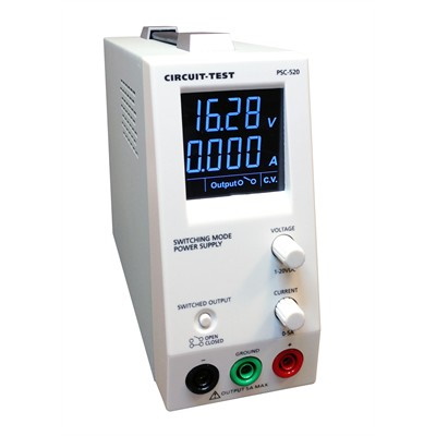 Circuit-Test-PSC-520- circuit-test, circuittest, man01,power supplies, power supply, bench,adjustable, variable,