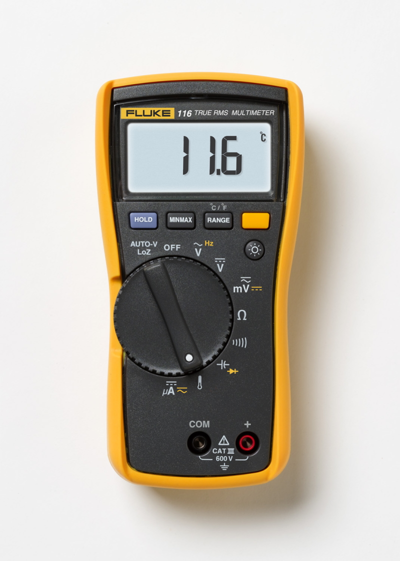Fluke-116-2538803 ELI01, multimeter, dmm, digital multimeter, 116