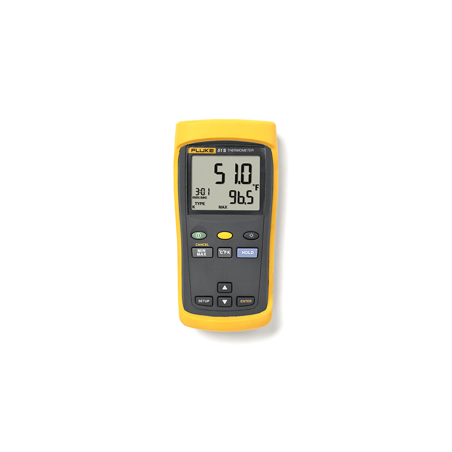Fluke-51-260HZ-674686 FLU01, Fluke, 51-2, 51-II, Temperature, thermometer, thermometre