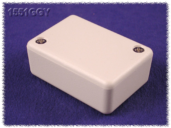 Hammond Manufacturing-1551GGY- hammond, ham01, hammond box,case, cases, plastic, abs
