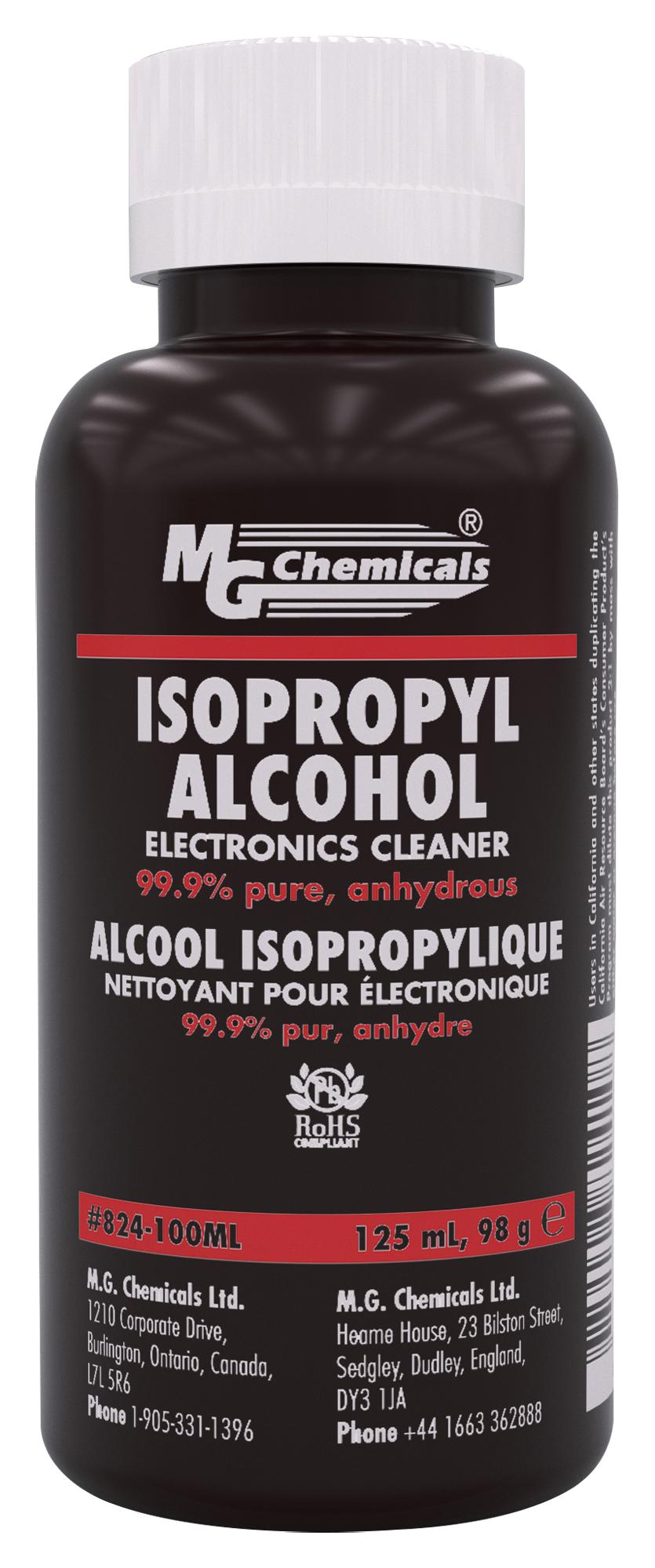MG Chemicals-824-100MLCA- mg chemicals, MGC01, chemical, cleaner, chemicals, cleaners,IPA