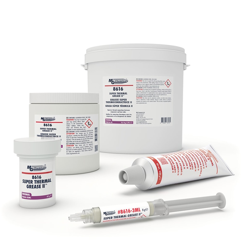 MG Chemicals-8616-3ML- mgc01, mgchemicals, non-silicone, grease, thermal, silicone free