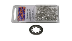 Mode Electronics-54-408-0- mod01, hardware, metric washer, star, lockwasher