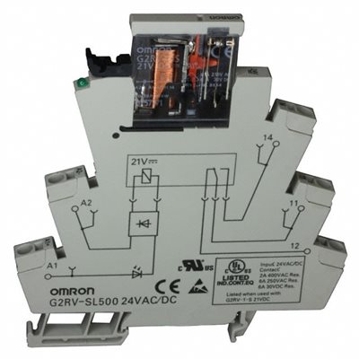 Omron-G2RV-SL500 DC24-G2RVSL500DC24DC21